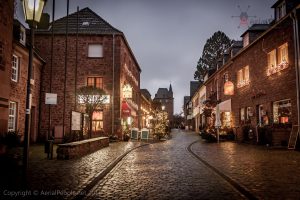 Nideggen At Night by AerialPeople.net