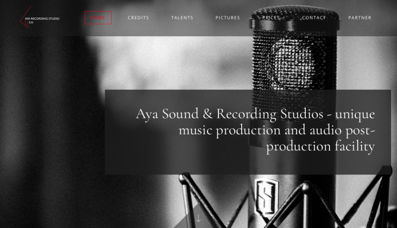 AYA RECORDING STUDIO, HK